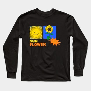 Sunflower Sunshine Long Sleeve T-Shirt